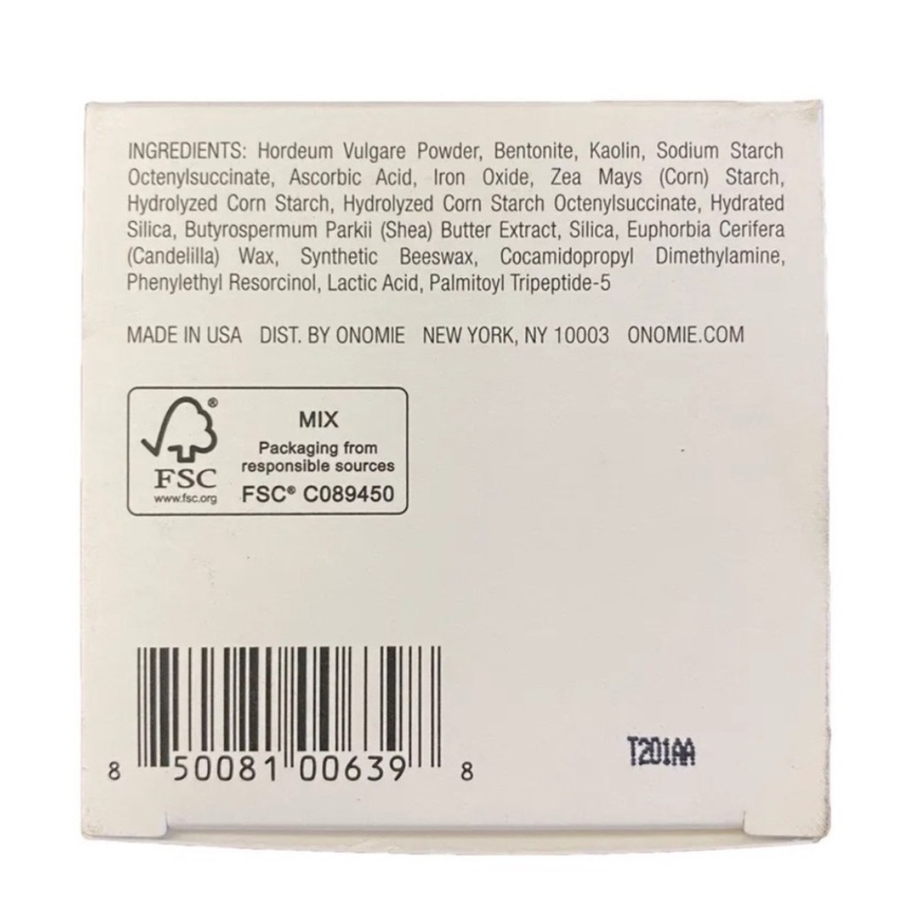 Onomie AHA! Perfecting Setting Powder Lyon, puff mirror compact sealed 18g - Picture 9 of 10